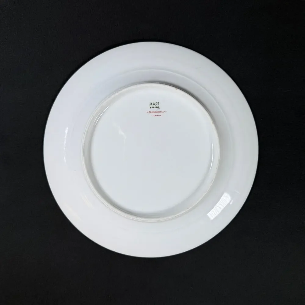 Set of 4 B&C France Plates - L. Bernardadd & co Limoges 8,5